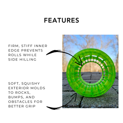 RC crawlers benefit from the feature of Poptarts Prints' 3d printed tire foam inserts for RC trucks and RC crawlers.